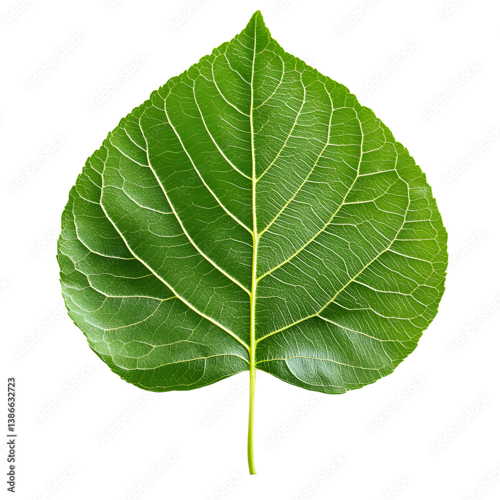 Obraz premium Poplar Leaf Close Up