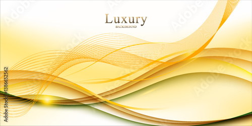 Luxury gold background with beige and white gradient color