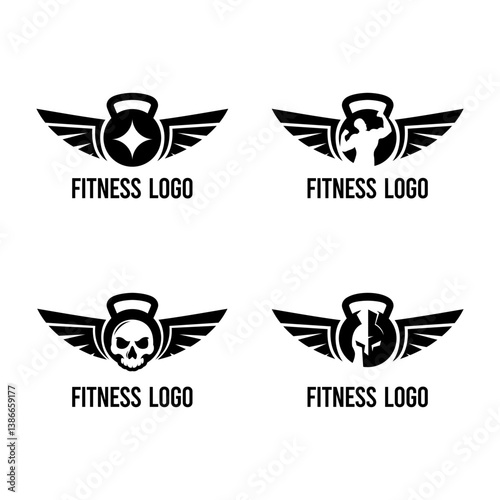 Fitness and Gym Logo Design Vector