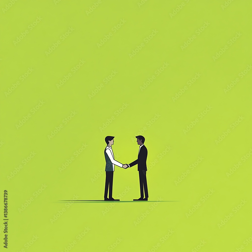 two people shaking hands in office icon two people shaking hands in office icon