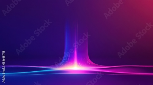Wallpaper Mural Abstract vibrant energy burst background Torontodigital.ca