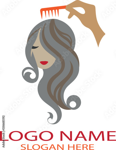 Beauty treatment logo icon vector .