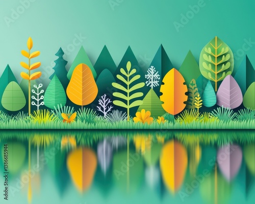 Green Reflections: Mirroring Nature in Our Daily Choices