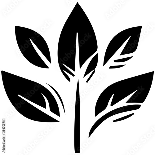 Verdant rhythmic designs inspired by modern summer leaves