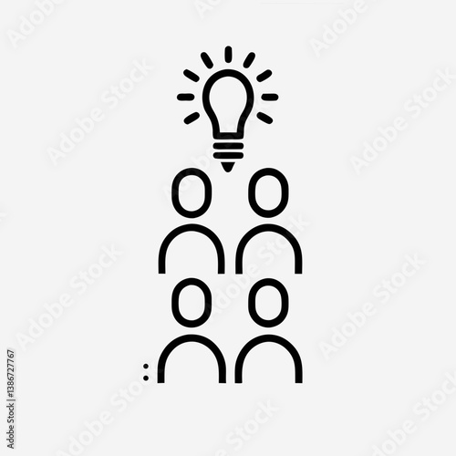 creative idea concept