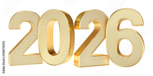 2026 Happy New Year Background Design. Greeting Card, Banner, Poster. Vector Illustration