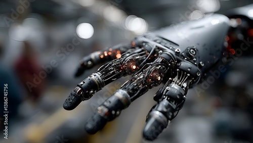 hand of a robot