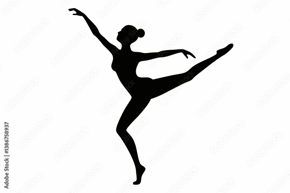 ballet dancer silhouette ballet dancer silhouette