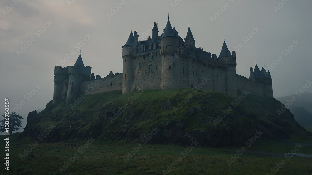 Misty castle Misty castle