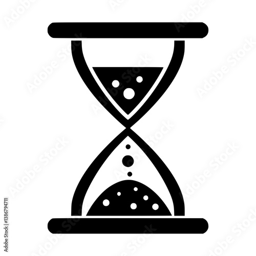 Hourglass Icon - Time Concept