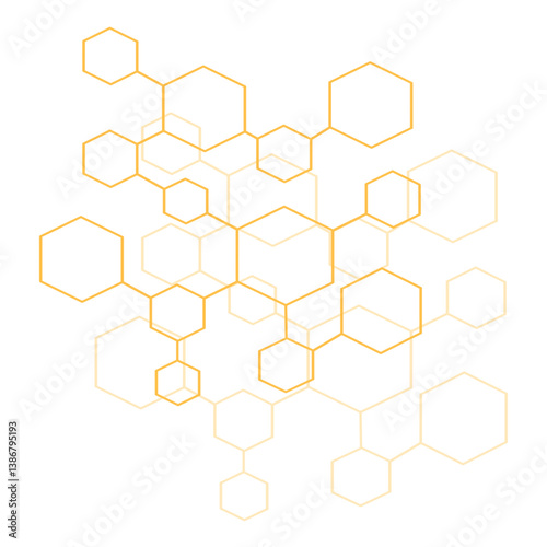 abstract hexagon background
