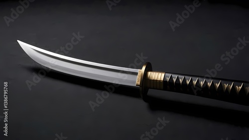 katana blade curved singleedged sword