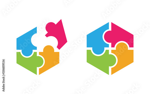 Community and adoption care network and social icon illustration v.57