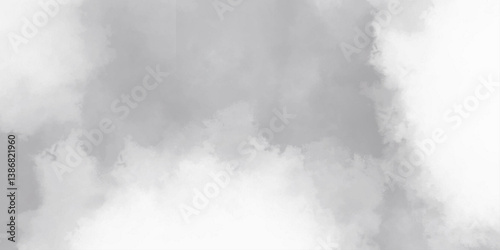 Abstract smoke and mist texture, light cloudscape in blue and white fog