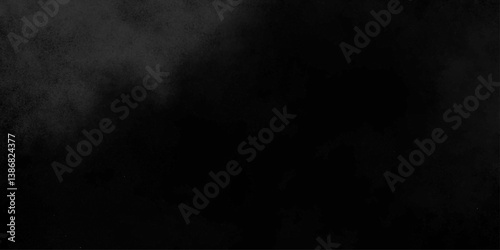 Dark night smoke flash animation on black