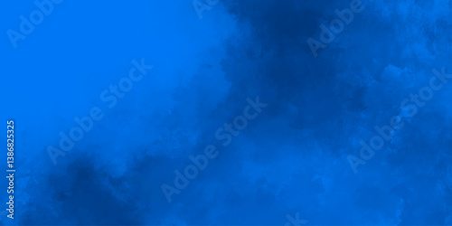 Abstract blue sky cloudscape with light white clouds