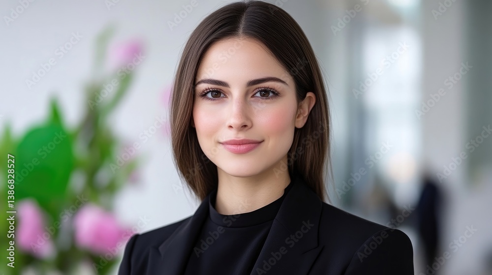 Fototapeta premium Professional woman in business attire