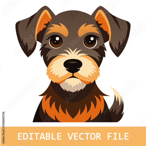 puppy vector