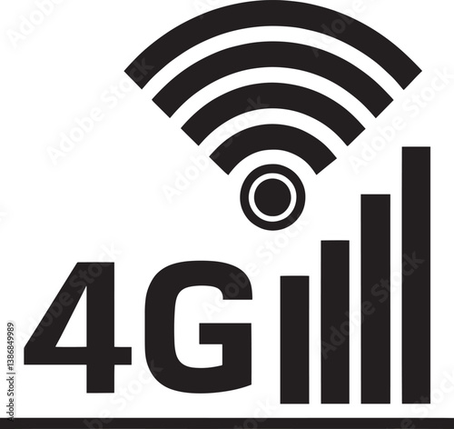 Signal wifi wireless connection network internet technology mobile data broadband communication strength
