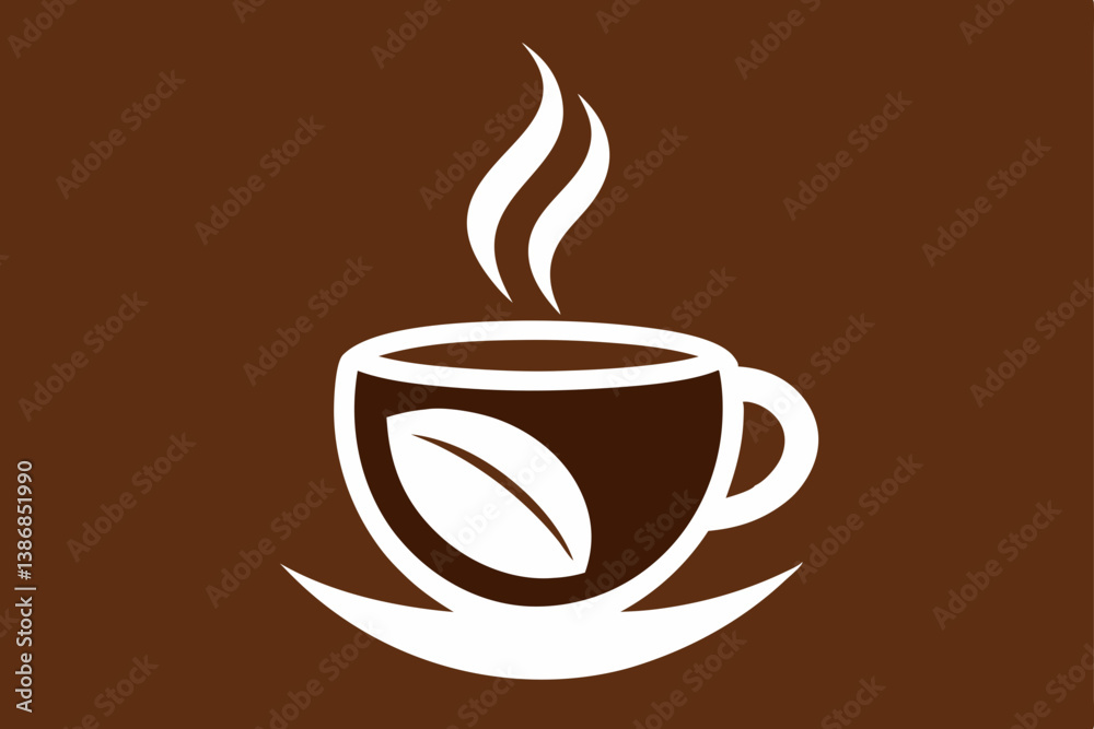 Fototapeta premium coffee cup icon