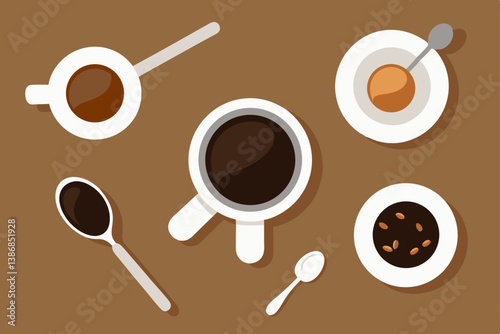 cup of coffee with chocolate