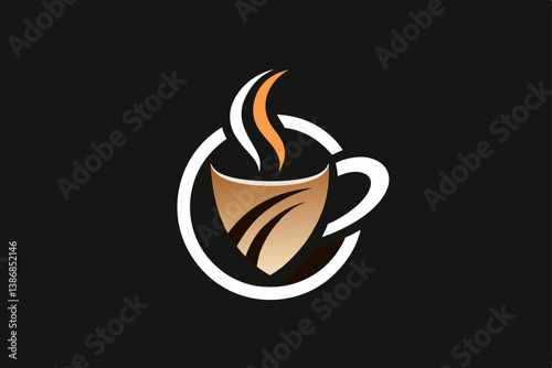 cup of coffee with smoke