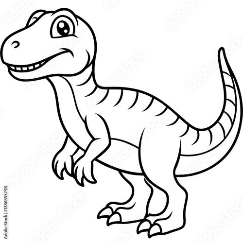 tyrannosaurus rex dinosaur vector