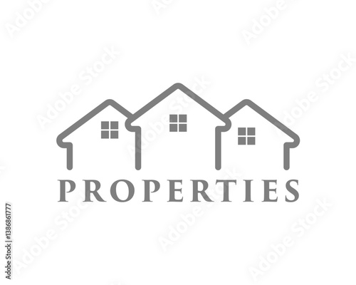 real estate property logo