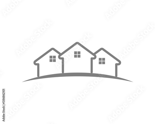 real estate property logo