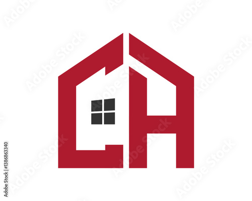 Letter CH realty 