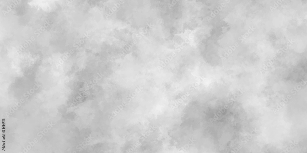 Abstract background with white paper texture and gray watercolor painting background , Black grey Sky with white cloud , marble texture background Old grunge textures design .cement wall texture .	