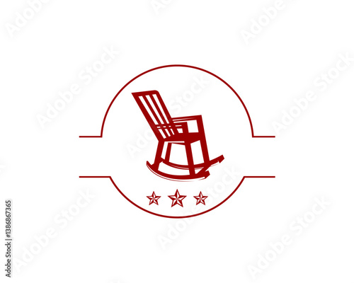 home furniture rocking chair icon