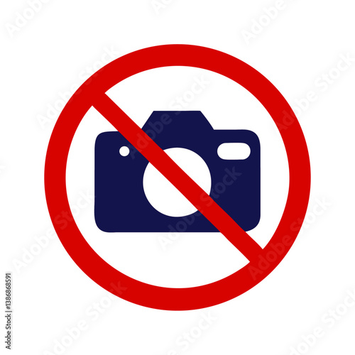 No cameras allowed sign