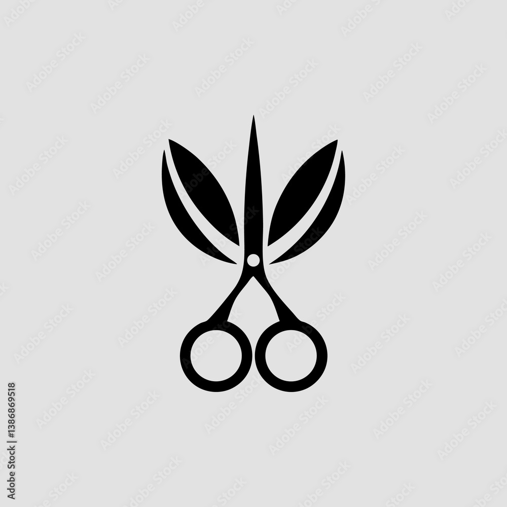 Fototapeta premium Scissors icon