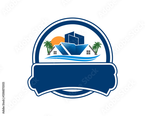 real estate property logo