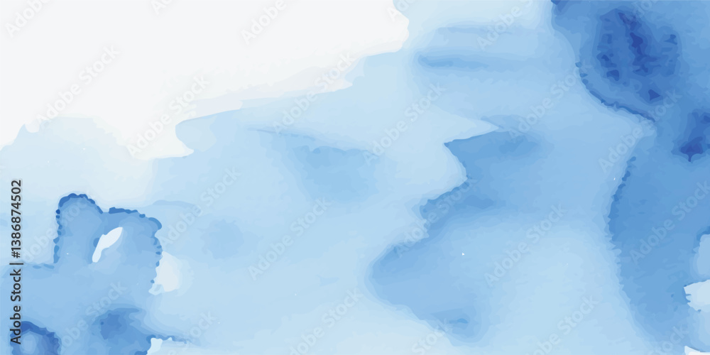 Fototapeta premium abstract soft blue and white abstract water color ocean wave texture background. Banner Graphic Resource as background for ocean wave and water wave abstract graphics