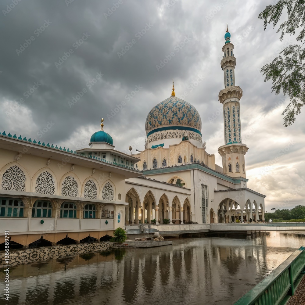 Fototapeta premium mosque in abu dhabi