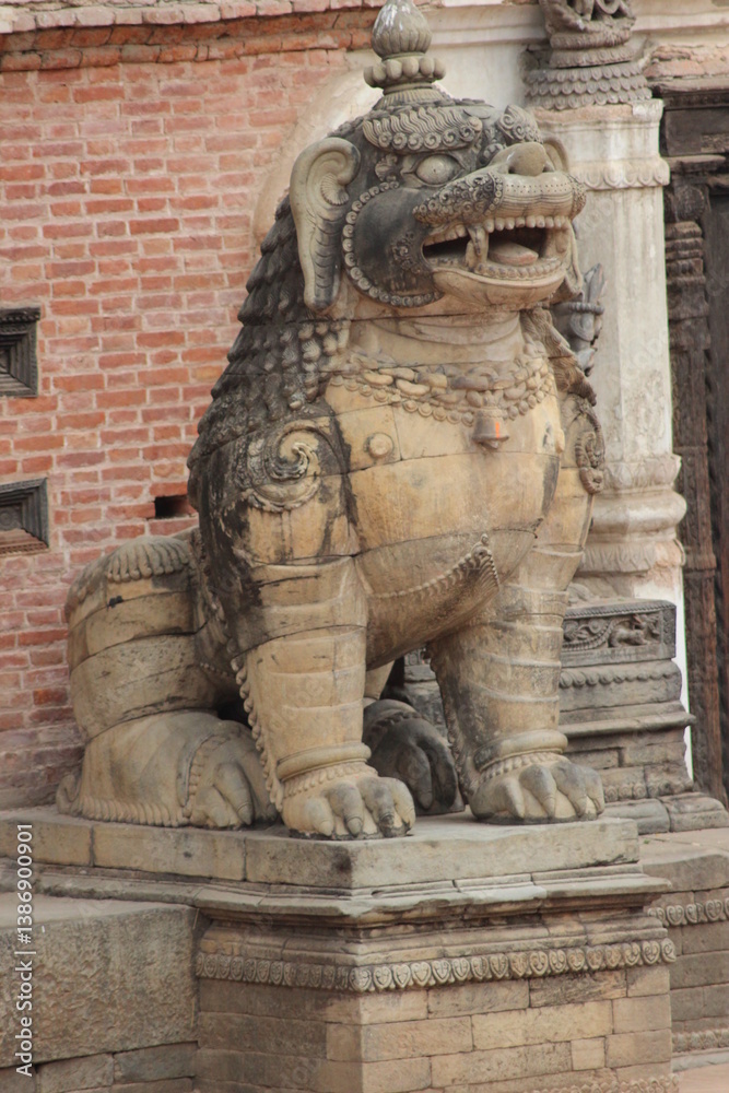 picture of lion statue made from stone or bronze picture of lion statue made from stone or bronze