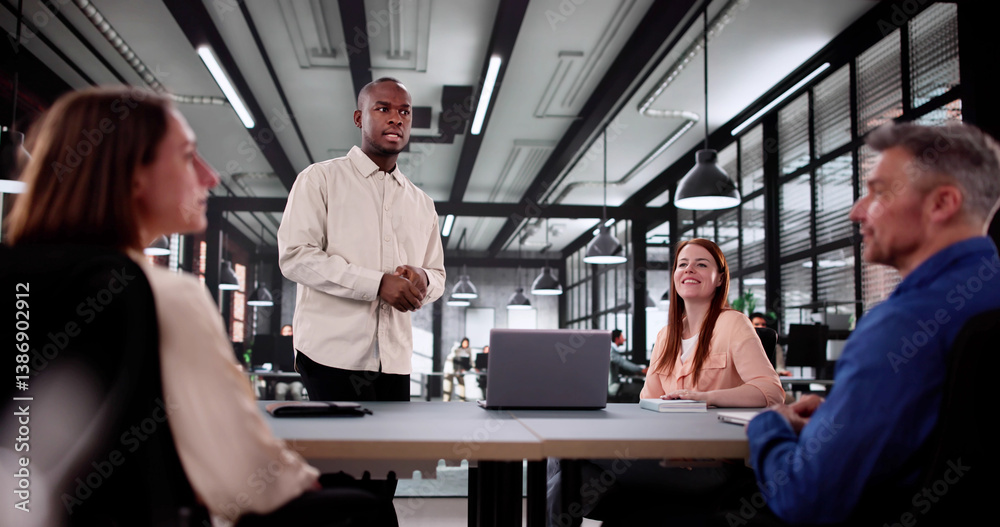 Diverse Group Of Professionals Collaborating