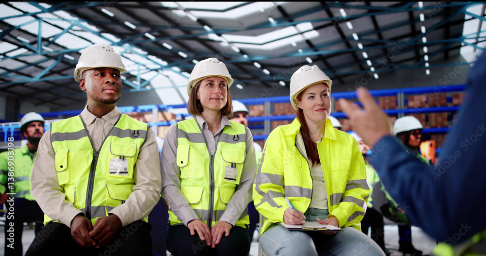Team Of Diverse Engineers Undergo Safety Training