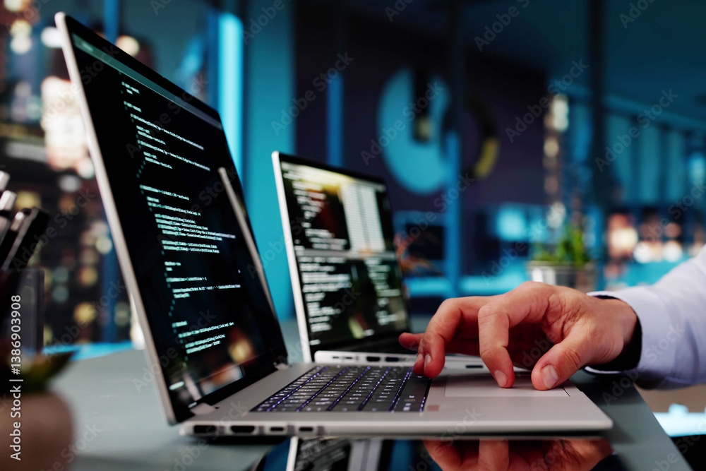 Man Trading Stock Market Exchange Online