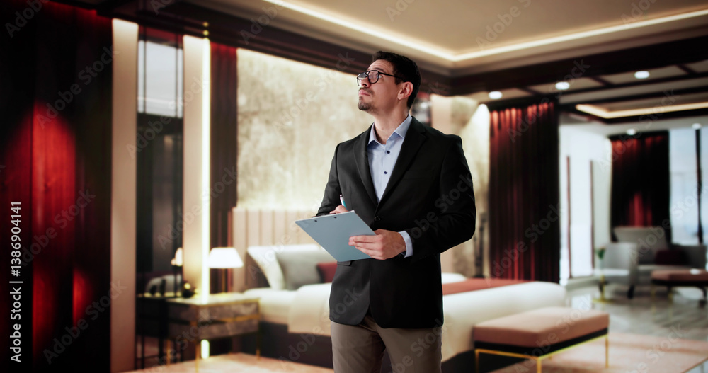 Hotel Manager In The Room