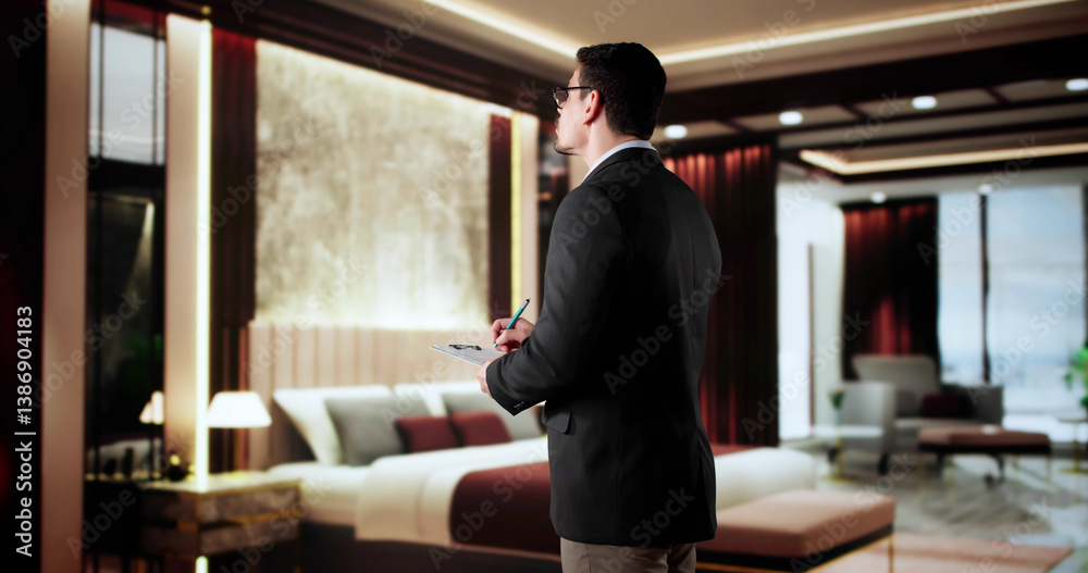 Hotel Manager In The Room