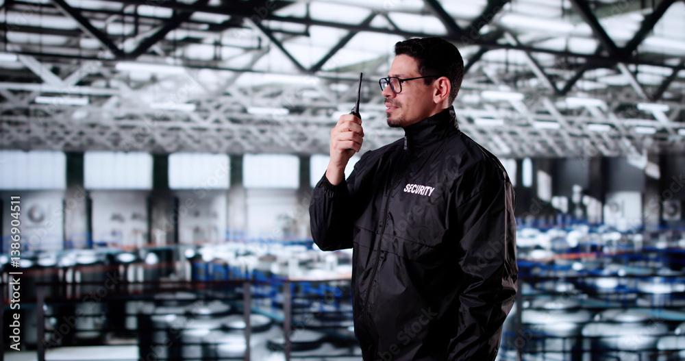 Security Guard Officer Man