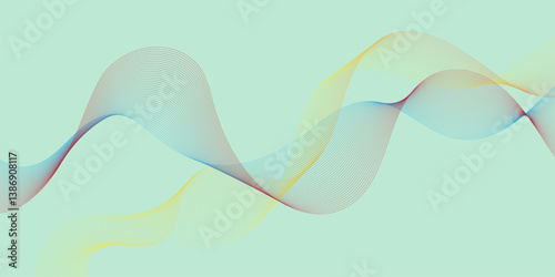 A colorfull webline and valleys is featured 
in an abstract background