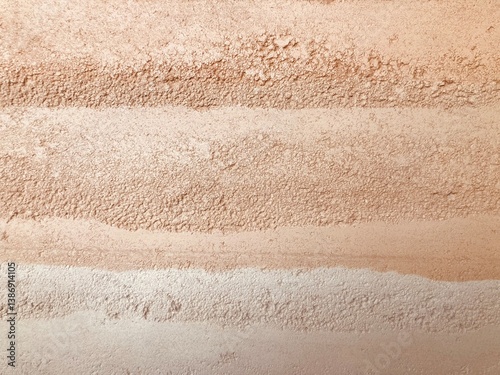 The plywood walls are painted in a natural soil color with a gradient of brown