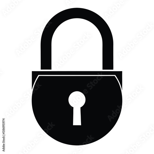 Vector lock icon