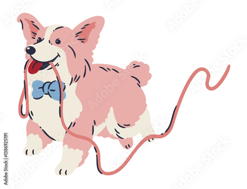 Dog Characters with Props – Cute Breeds in Fun Poses