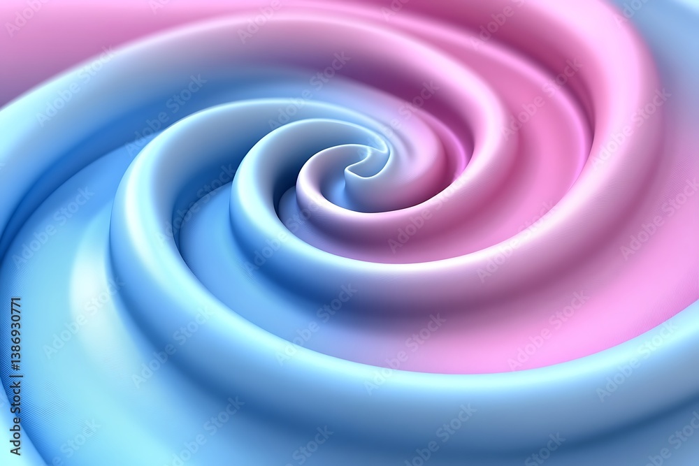 Abstract spiral swirl of pastel colors Abstract spiral swirl of pastel colors