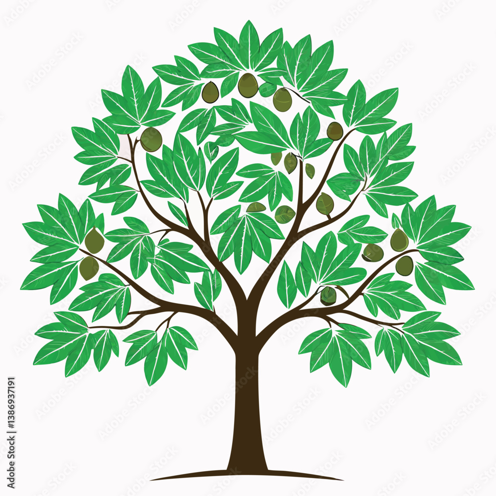 Fototapeta premium Flat-design-binoculars--blue-lenses--black-frame 